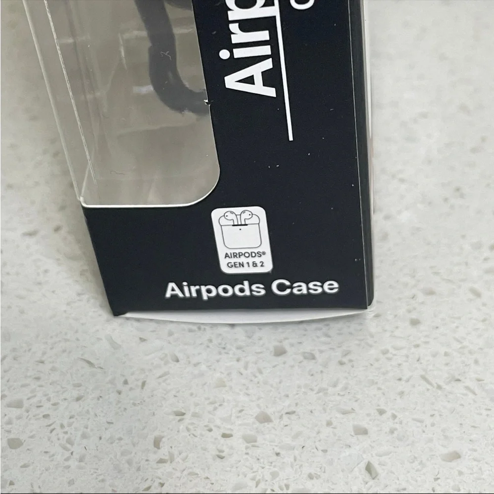 NEW Marvel Spider-Man Miles Morales AirPods Case Gen 1‎ & 2 Black Silicone Cover
